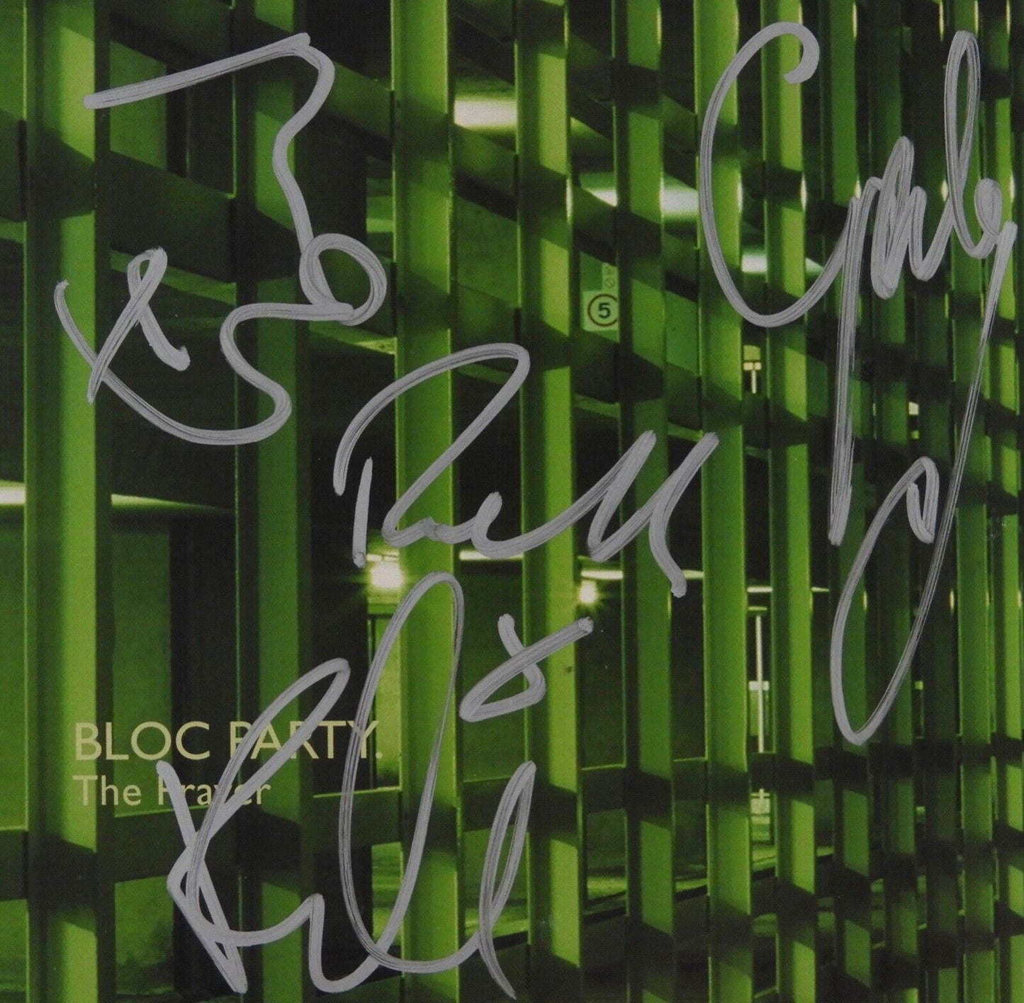 Bloc Party JSA Fully Signed Autograph 45 Record Vinyl The Prayer 7"