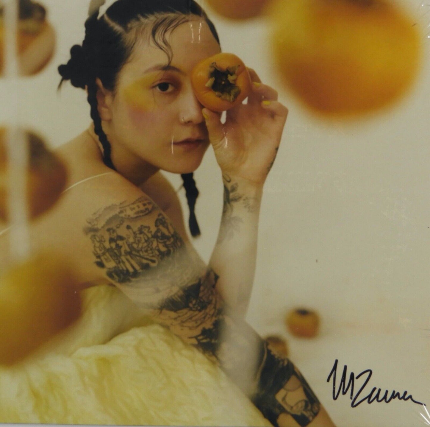 Japanese Breakfast Signed Autograph Clear Yellow Jubilee Vinyl Michelle Zauner