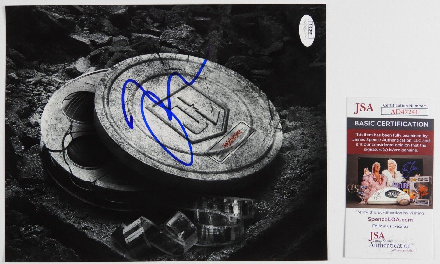 Zack Snyder JSA Signed Autograph Photo 8 x 10 The Justice League