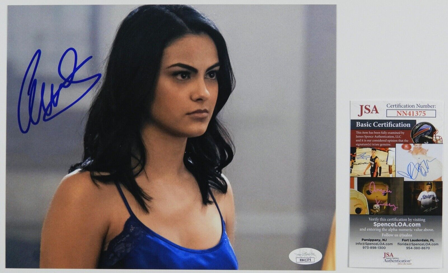 Camila Mendes Autograph JSA 8 x 10 Signed photo