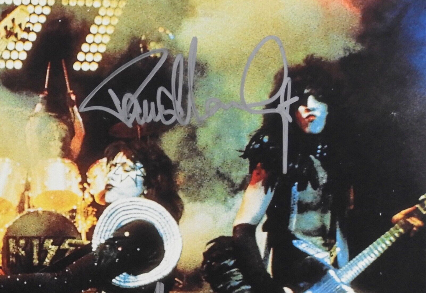 KISS JSA Paul Stanley Peter Criss Ace Autograph Signed Record Album Alive
