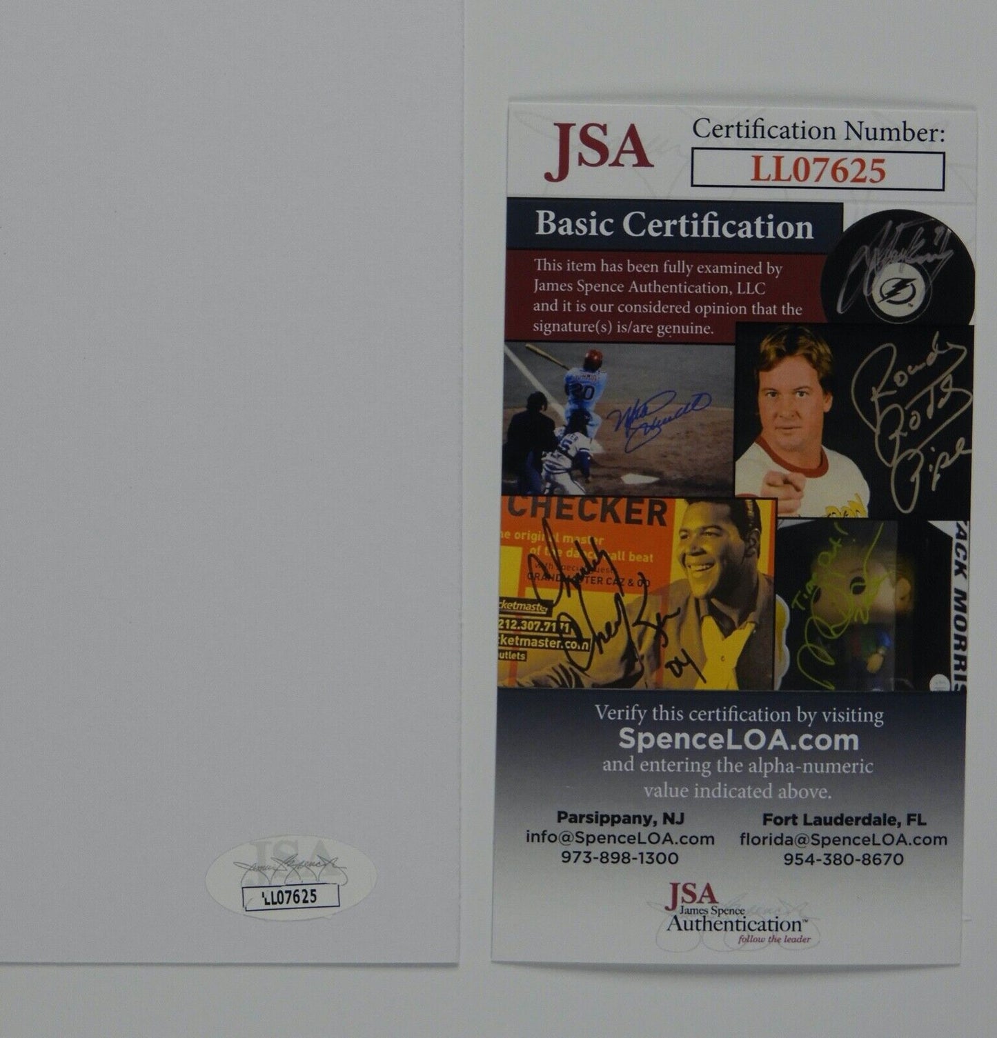 Liam Gallagher JSA Signed Autograph Unplugged Lithograph