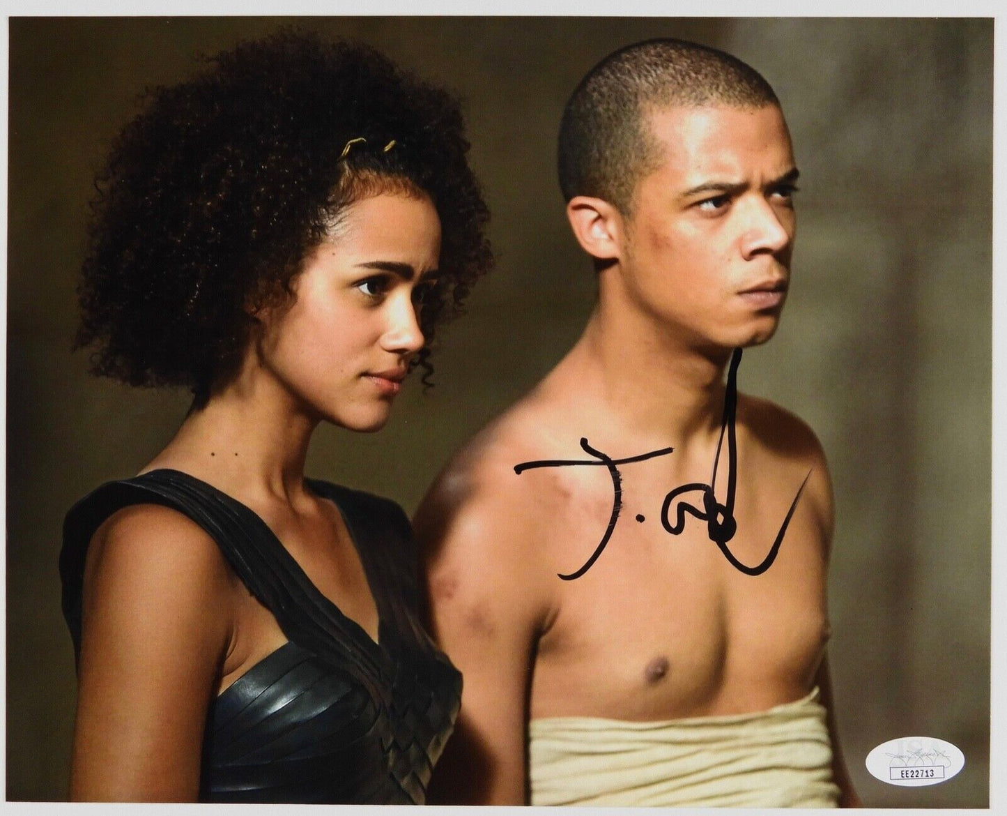 Jacob Anderson Game Of Thrones Signed Autograph JSA COA 8 x 10