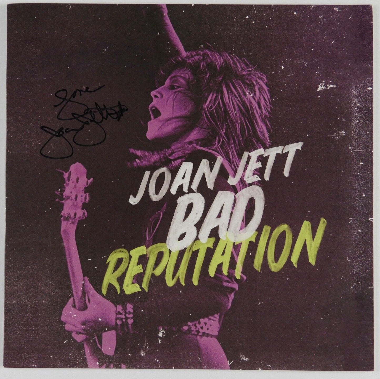 Joan Jett JSA Signed Autograph Album Record Vinyl Reputation