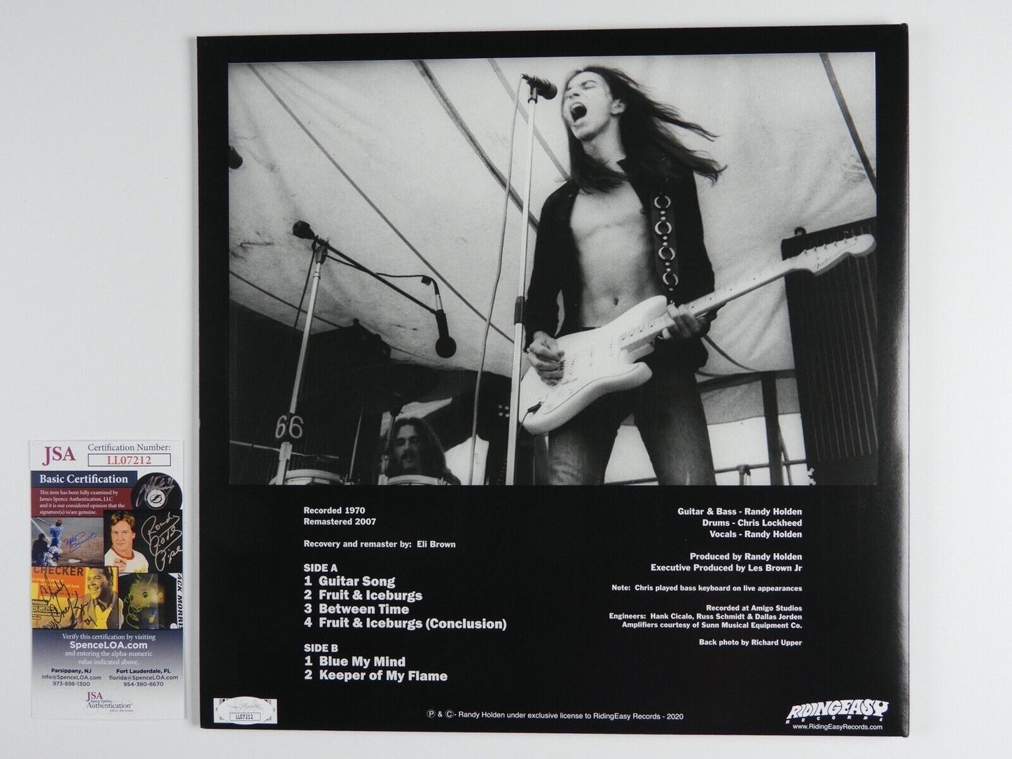 Randy Holden JSA Signed Autograph Album Record Vinyl Population II