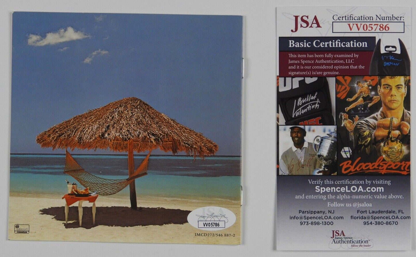 Cat Stevens JSA Signed Autograph CD Booklet Foreigner