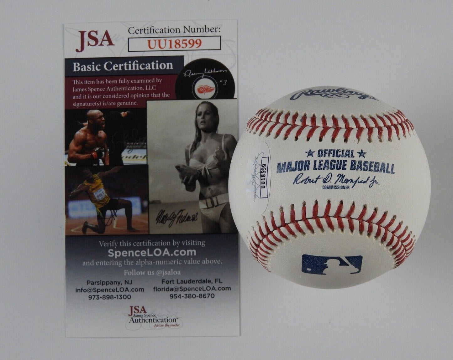 Geena Davis JSA Signed Autograph Baseball A League Of Their Own Rockford