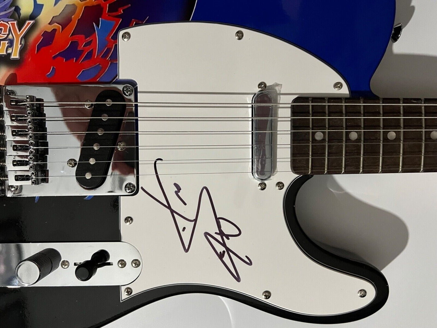 Steve Perry Journey Signed Guitar Autograph Fender Telecaster Epperson REAL