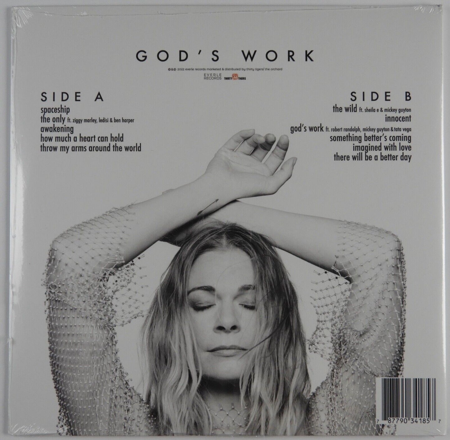 Leann Rimes Signed God's Work Signed Autograph Album Vinyl Record