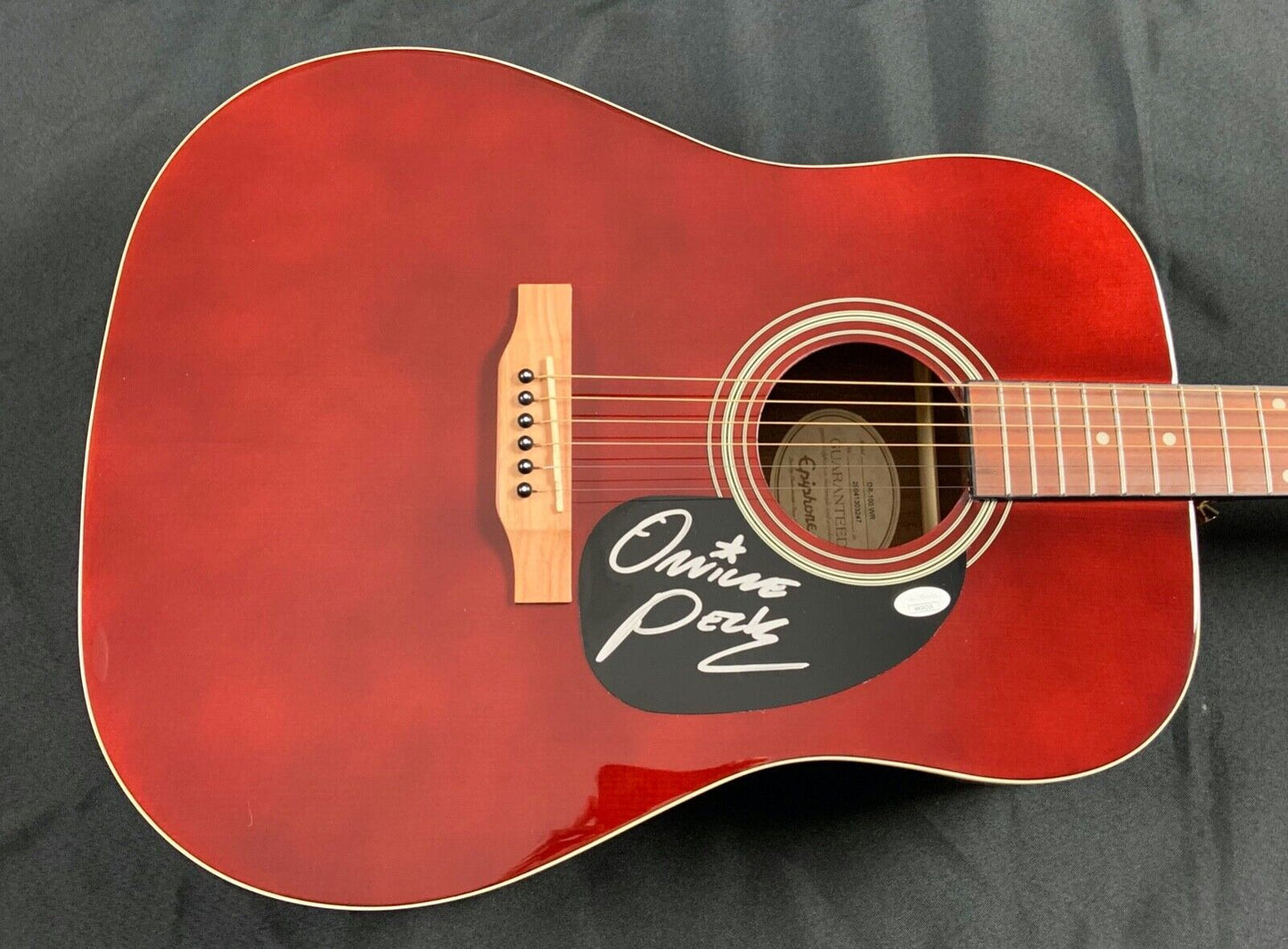 Orville Peck JSA Autograph Signed Guitar Epiphone Acoustic