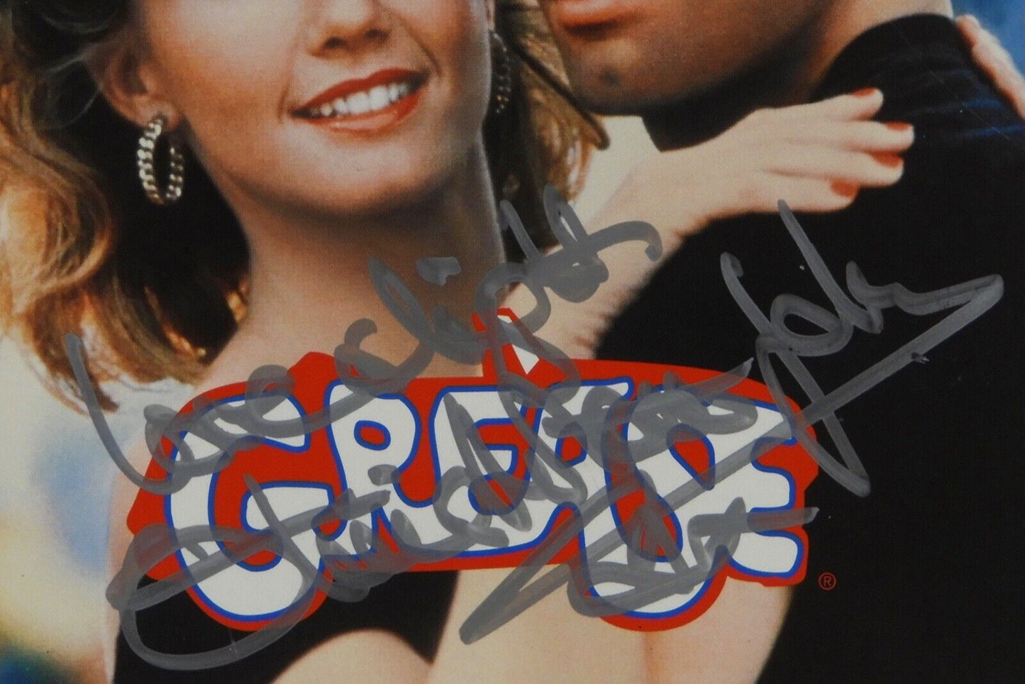 Olivia Newton-John John Travolta Grease JSA Signed Autograph DVD