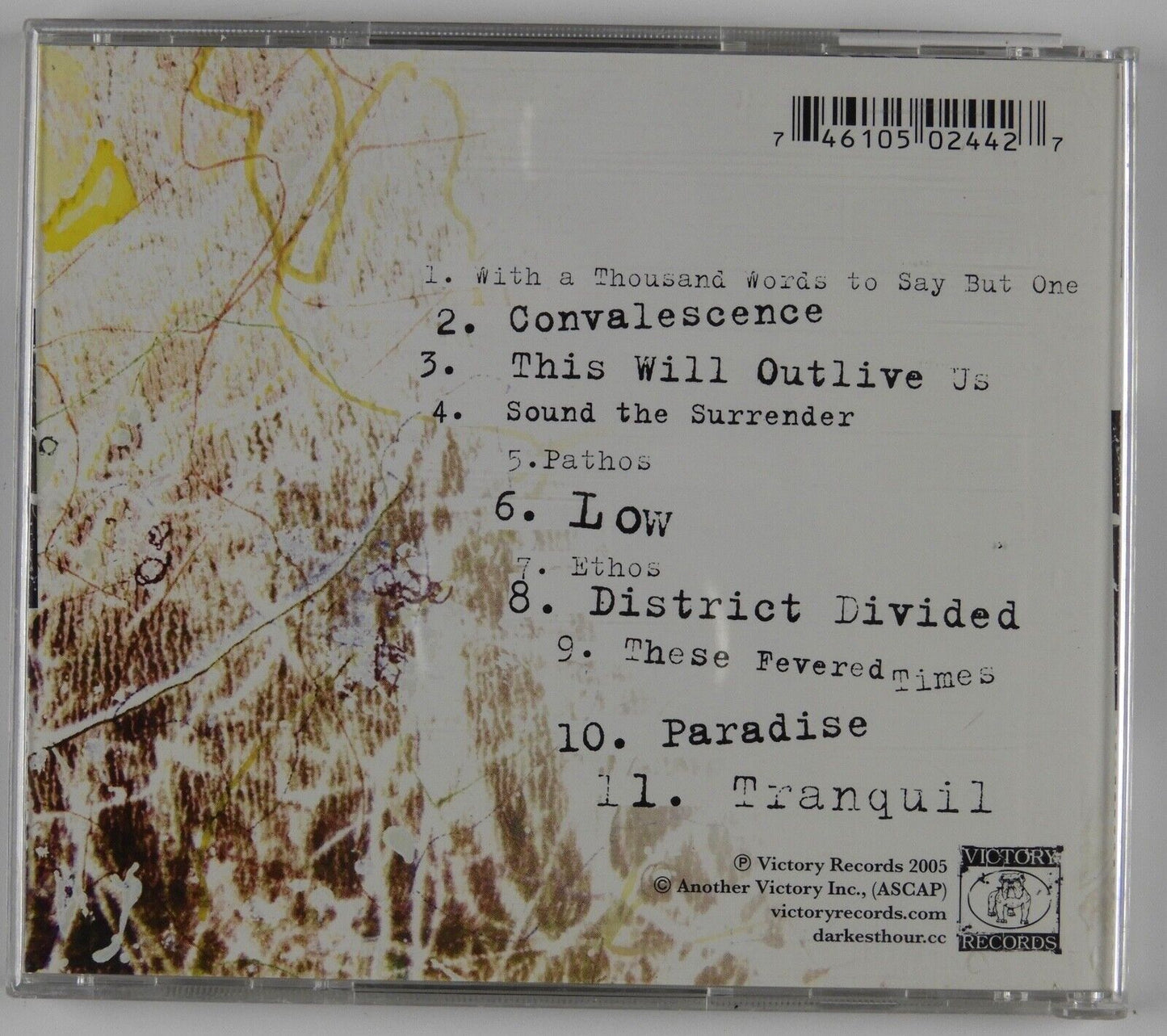 Darkest Hour signed autograph CD Undoing Ruin