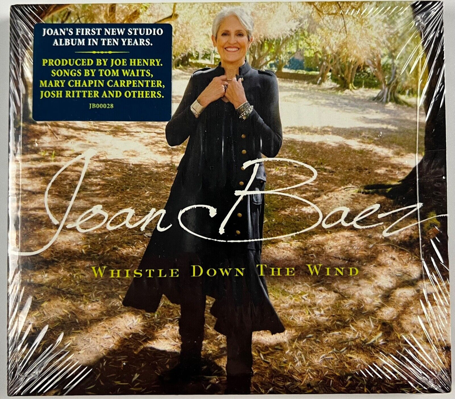 Joan Baez signed autograph Beckett CD Booklet Whistle Down The Wind
