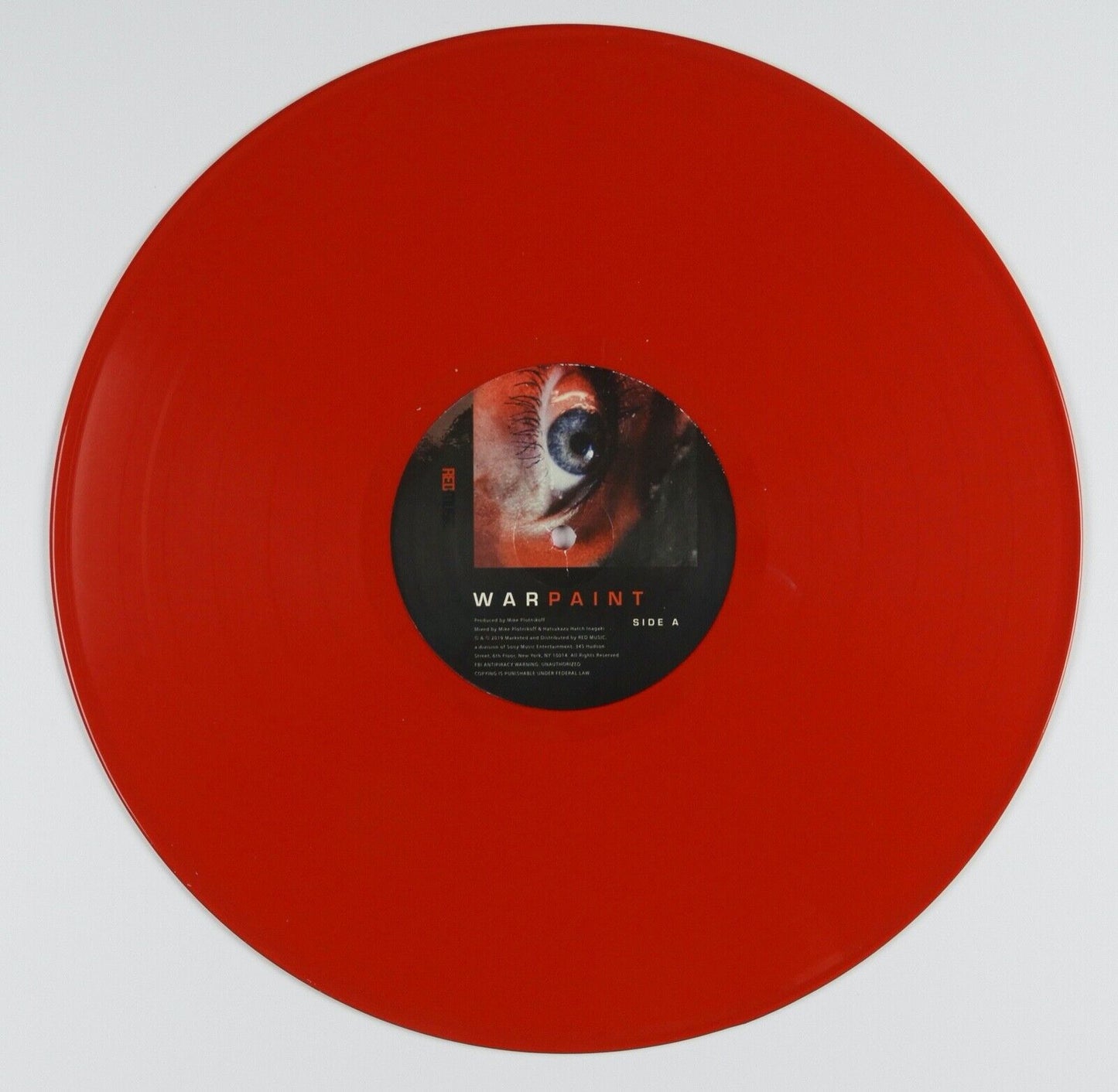 Buckcherry War Paint Fully Signed JSA Signed Autograph Album Record LP Red Vinyl