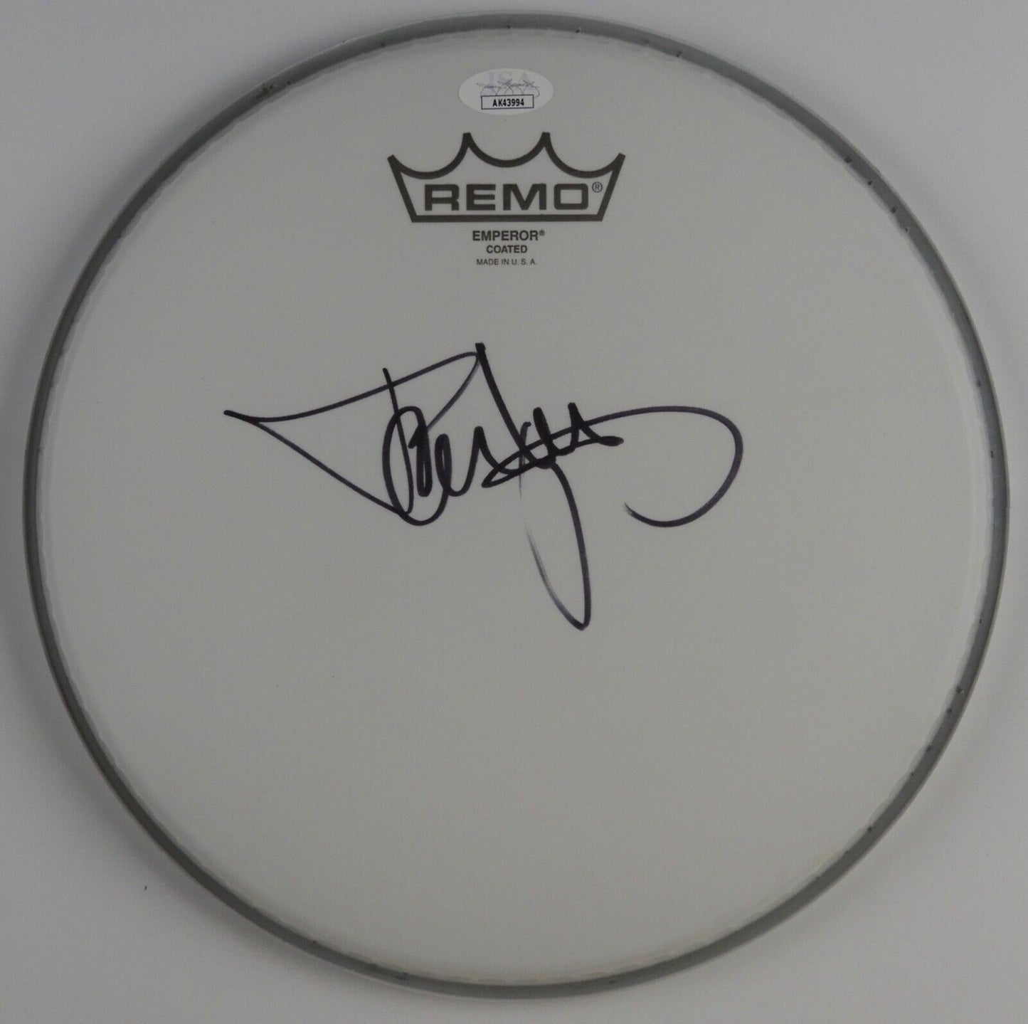 Tommy Lee Motley Crue Autograph Signed Drum Head JSA COA 10"