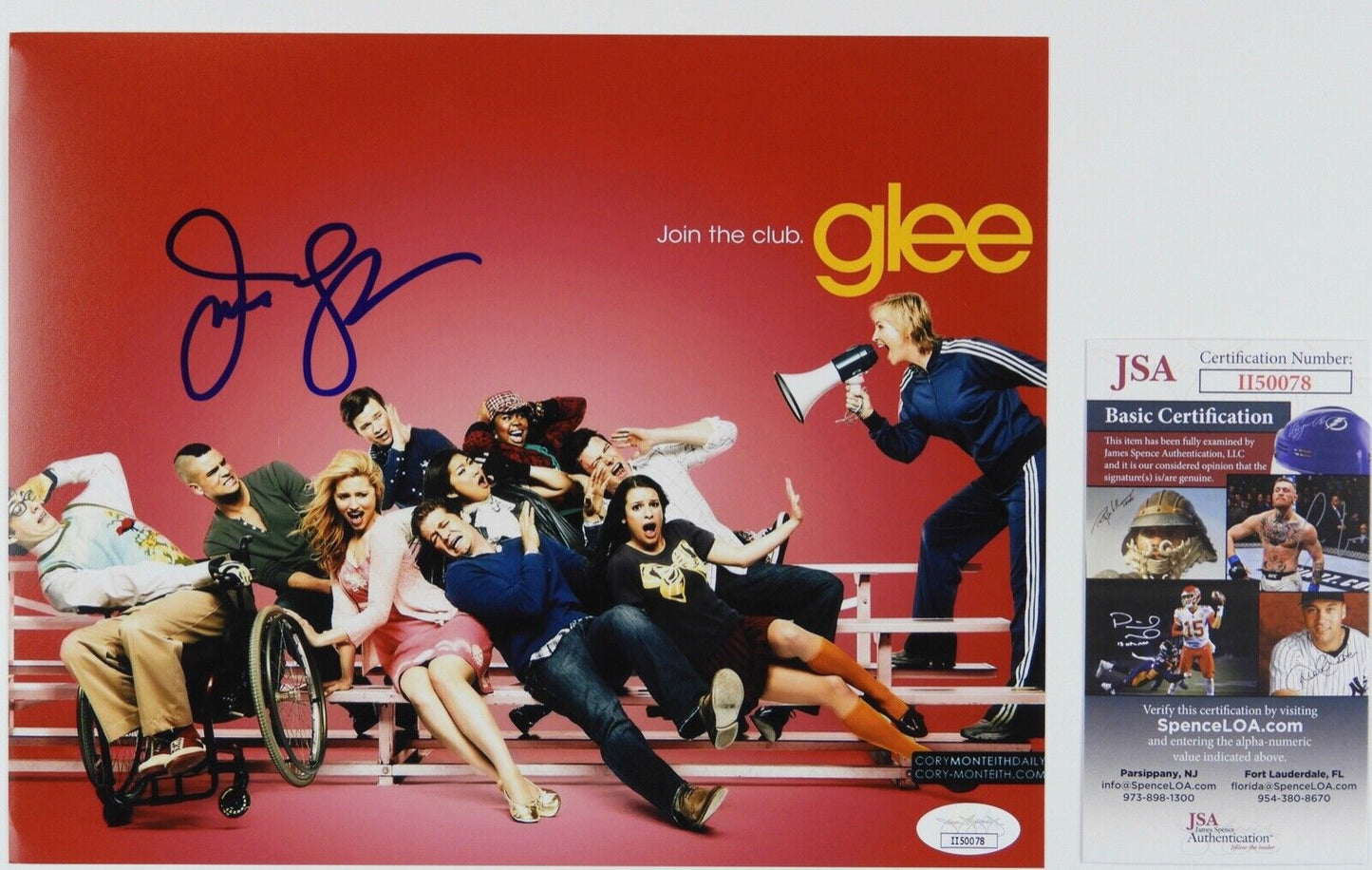 Jane Lynch Autograph JSA 8 x 10 Signed Photo Glee
