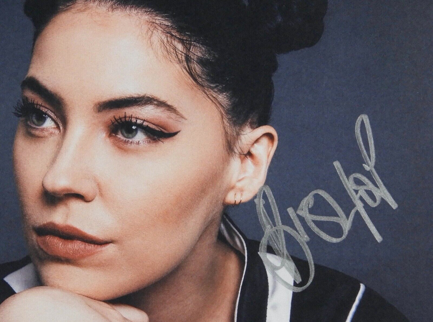Bishop Briggs JSA Signed Autograph 12" x 12" Lithograph Album Flat