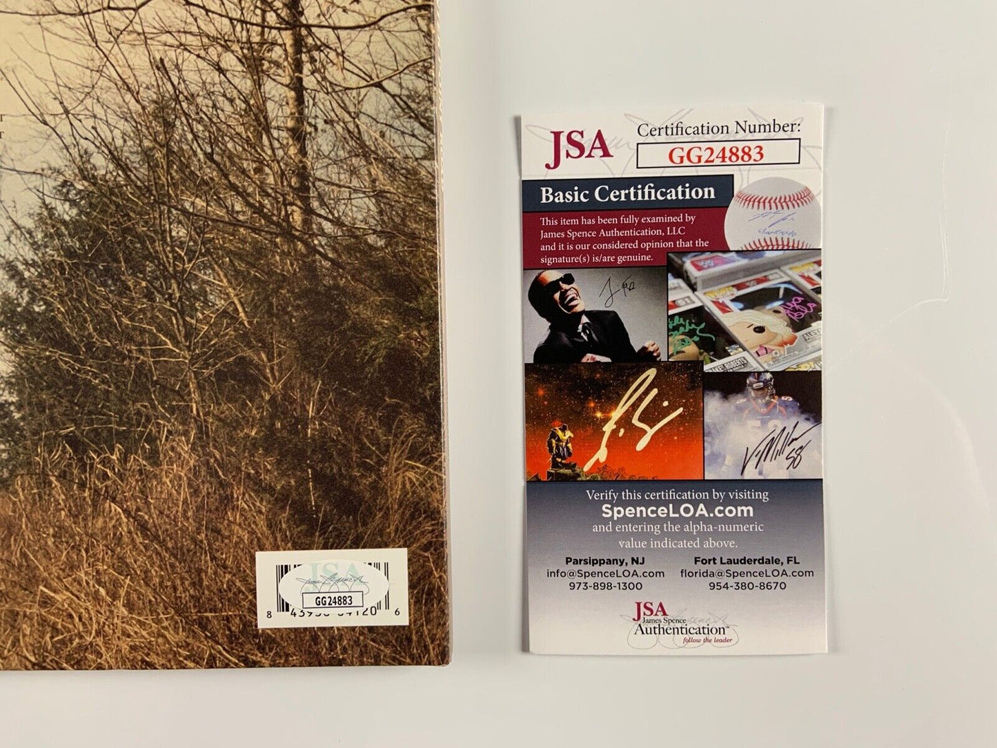 Thomas Rhett Signed JSA Autograph Signed Album Record Center Point Road