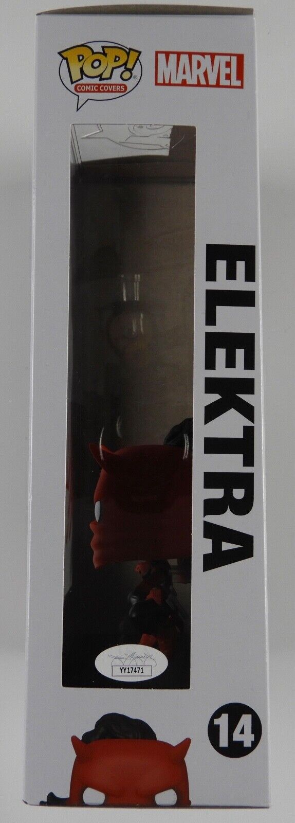 Jennifer Garner Elektra JSA Signed Autograph Funko Pop Comics #14