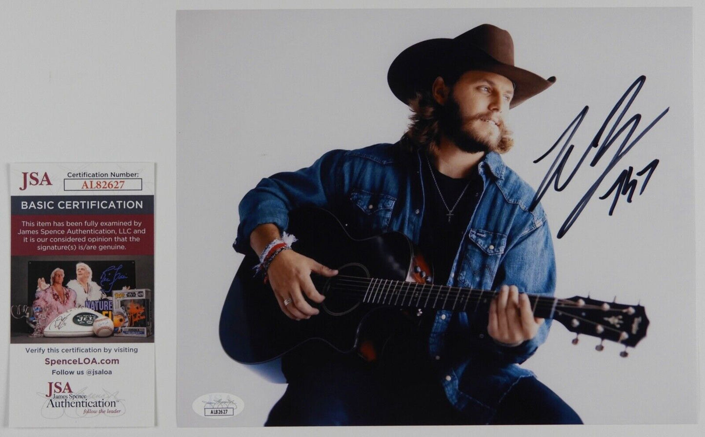 Warren Zeiders JSA Signed Autograph 8 x 10 Photo Country Music Star