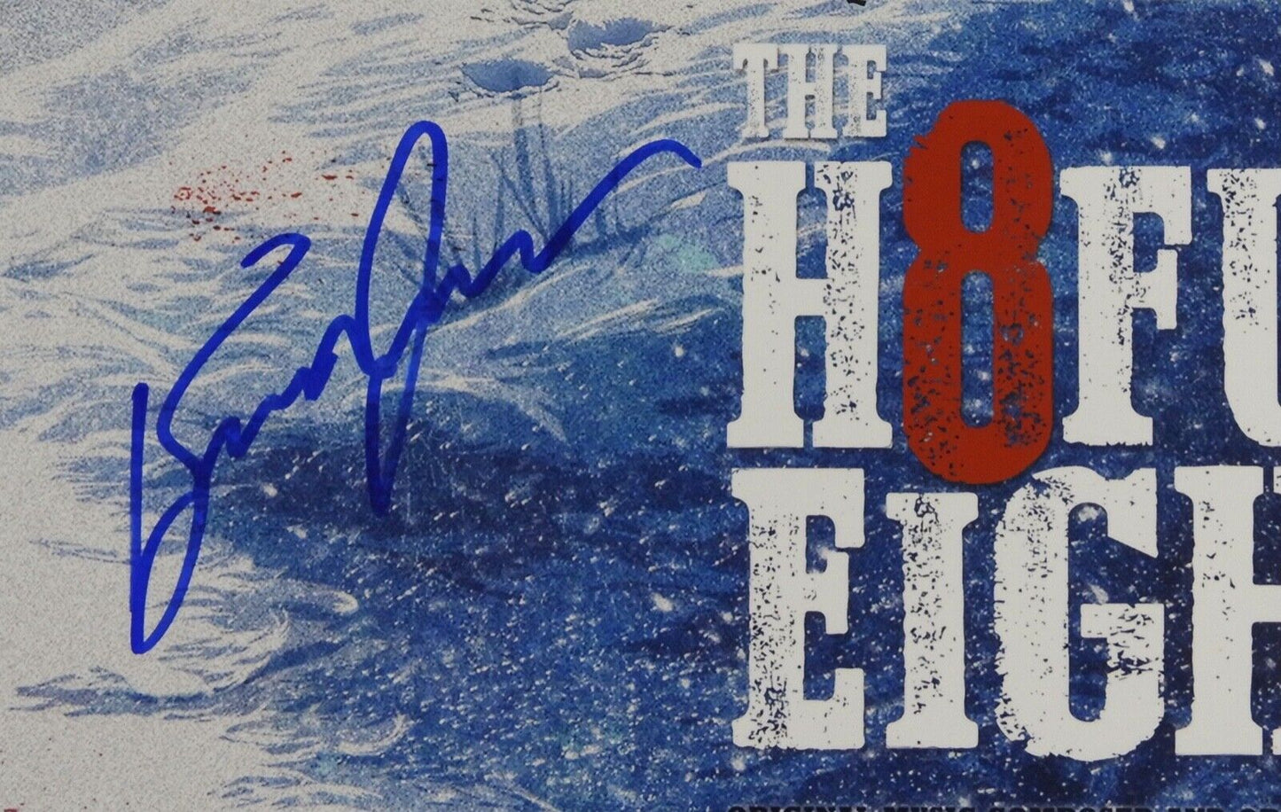 Kurt Russell Signed JSA Autograph Album Record The Hateful Eight Soundtrack