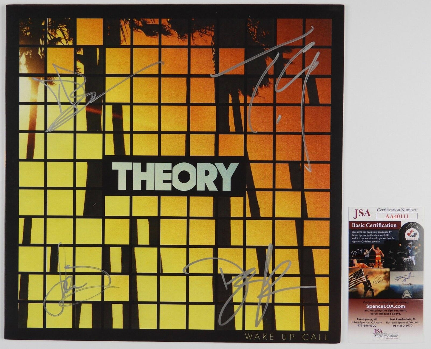 Theory Of A Dead Man Full Signed JSA Autograph Signed Album Record