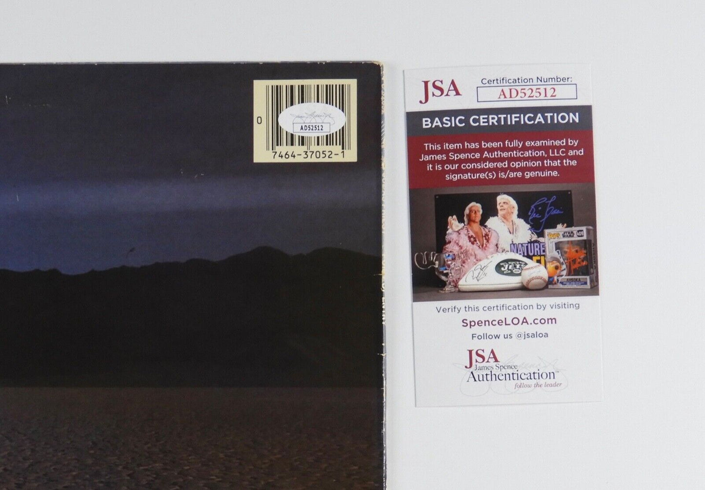 Judas Priest Rob Halford Signed JSA Autograph Album Record Vinyl Point Of Entry