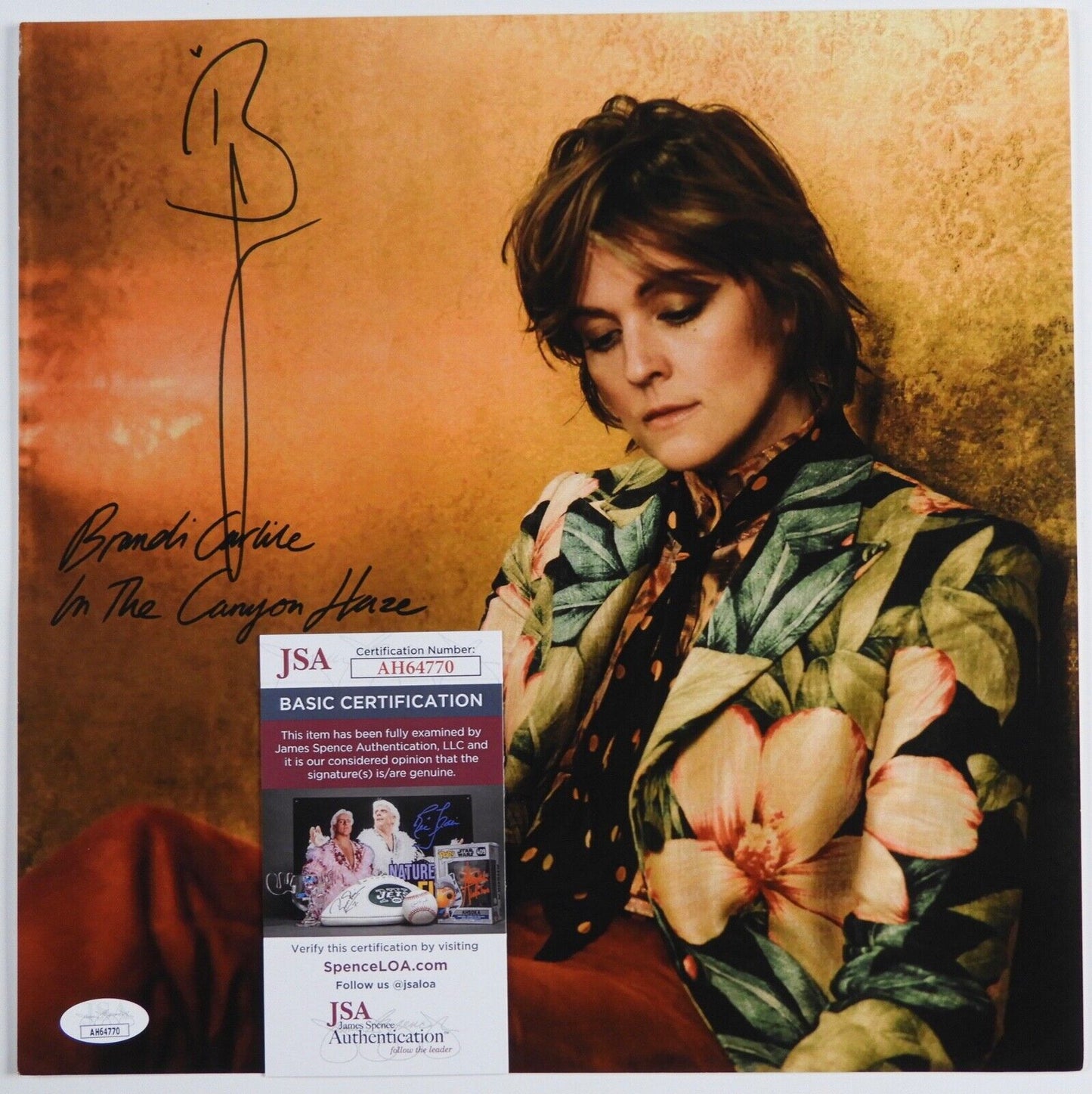 Brandi Carlile JSA Autograph Signed Lithograph In The Canyon Haze