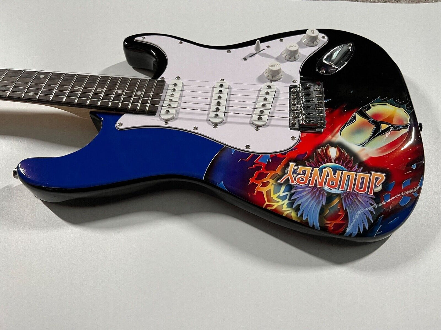 Journey Escape Stratocaster Guitar Custom Graphics Steve Perry