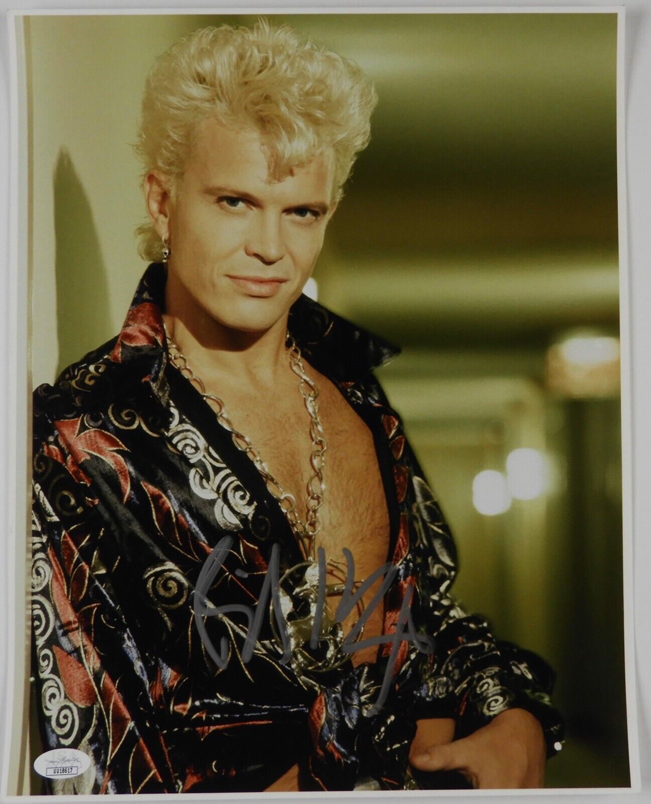 Billy Idol JSA signed autograph 11 x 14 Photo