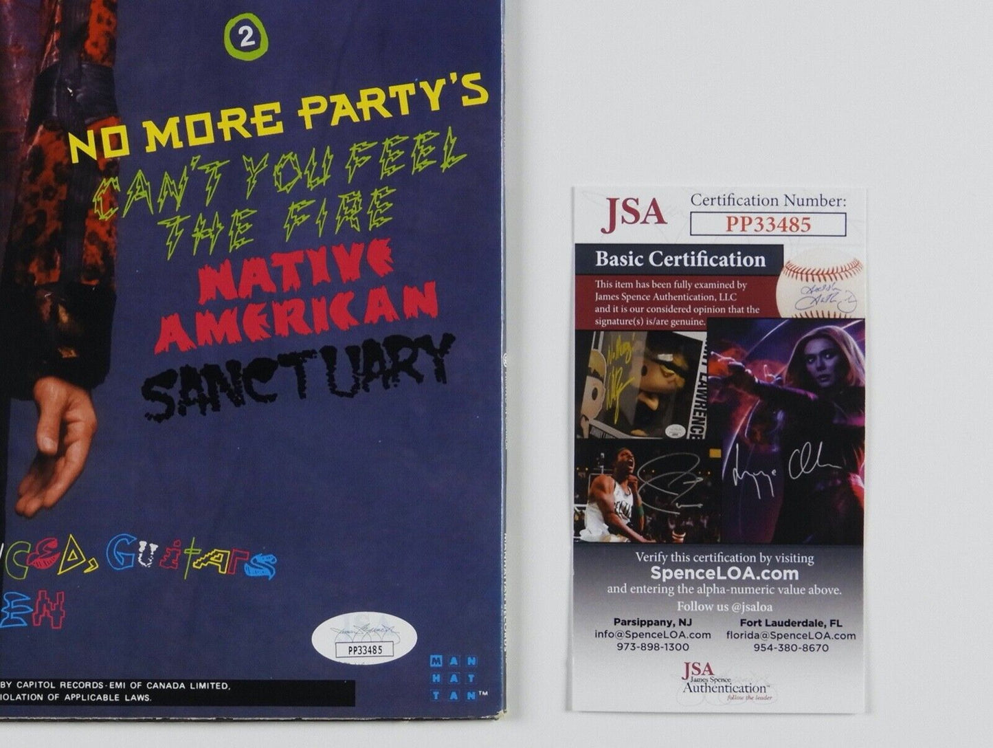 Little Steven Van Zandt JSA Signed Autograph Album Vinyl Record Freedom No