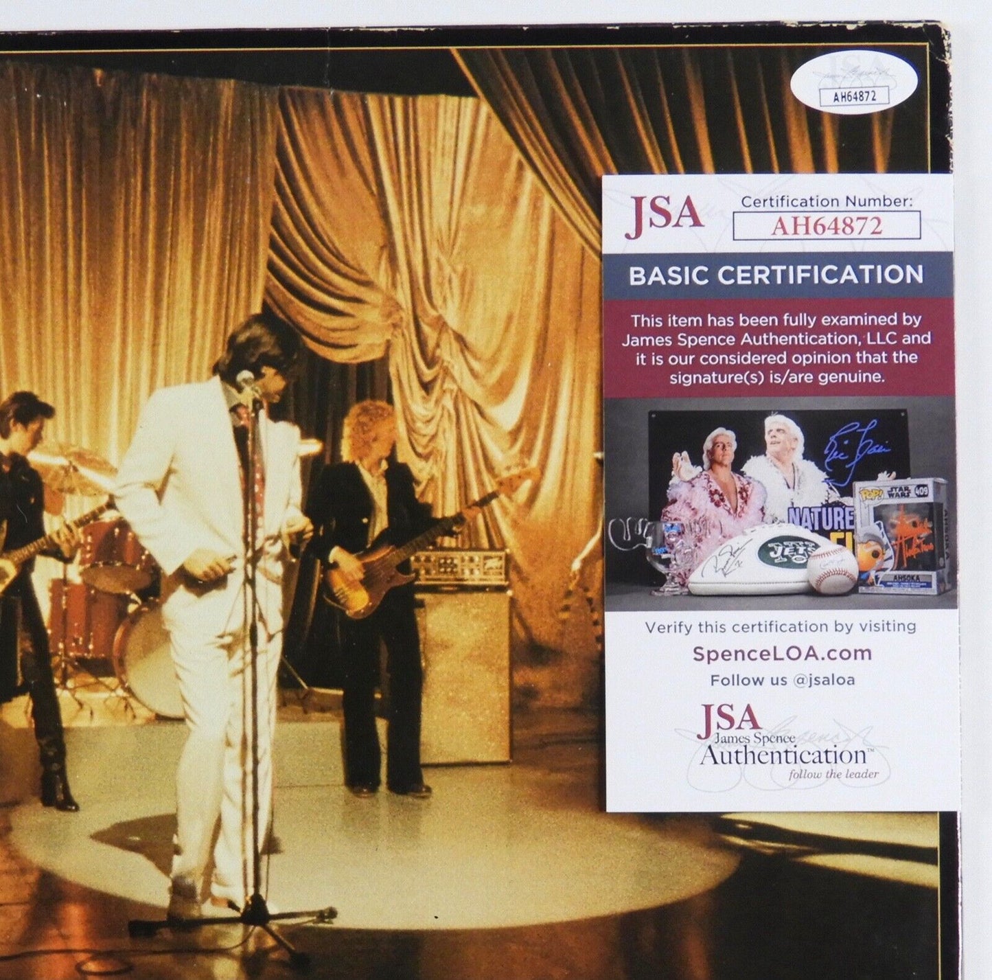 Bryan Ferry JSA Signed Autograph Album Vinyl Record Let's Stick Together