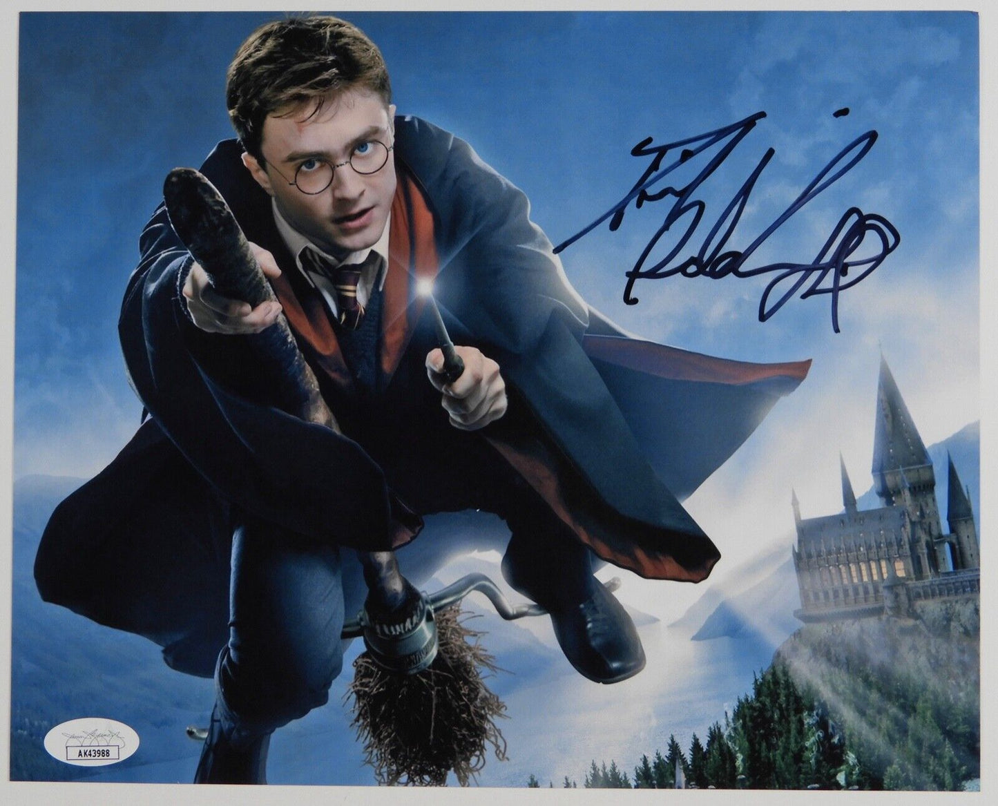 Daniel Radcliffe JSA Signed Autograph 8 x 10 Photo Harry Potter