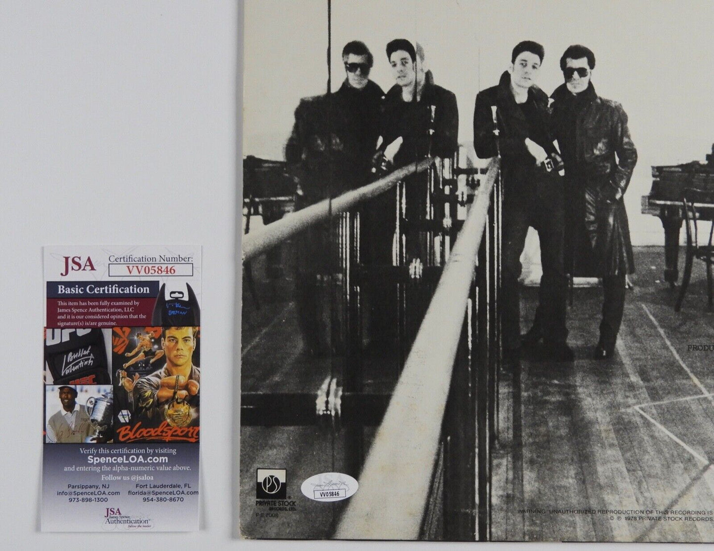 Robert Gordon W Link Wray JSA Signed Autograph Album Record Fresh Fish Special