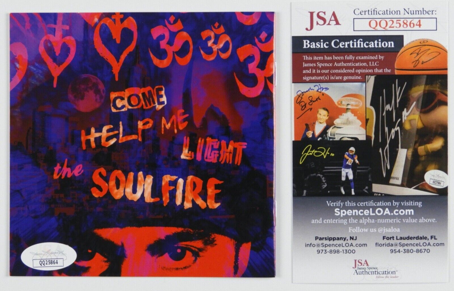 Little Steven JSA signed autograph CD Cover Soul Fire