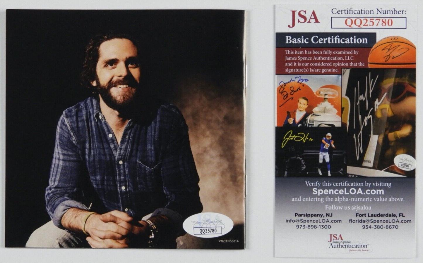 Thomas Rhett JSA Signed Autograph CD Country Again Side A