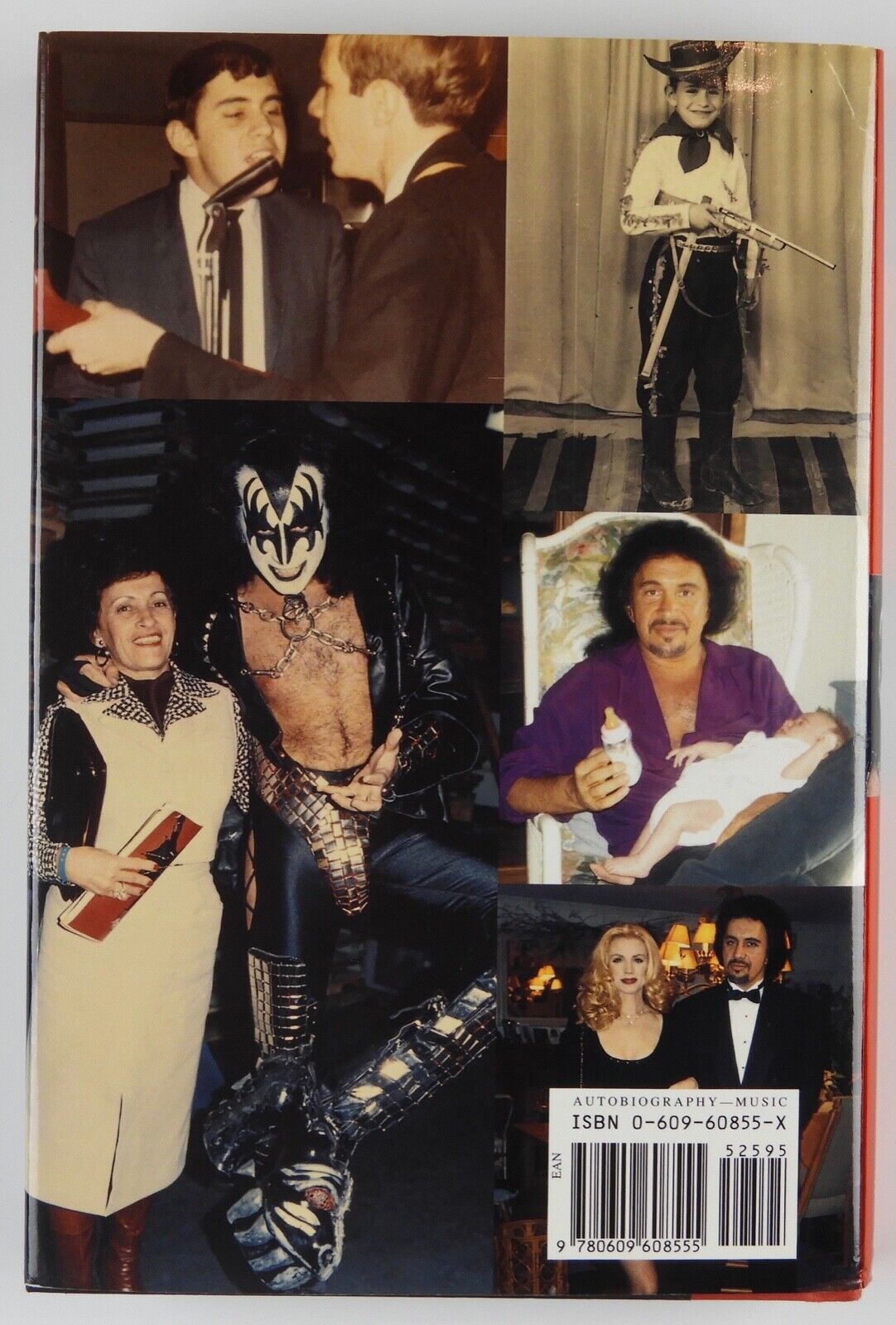 Gene Simmons KISS JSA Autograph Signed Book Kiss And Make-UP