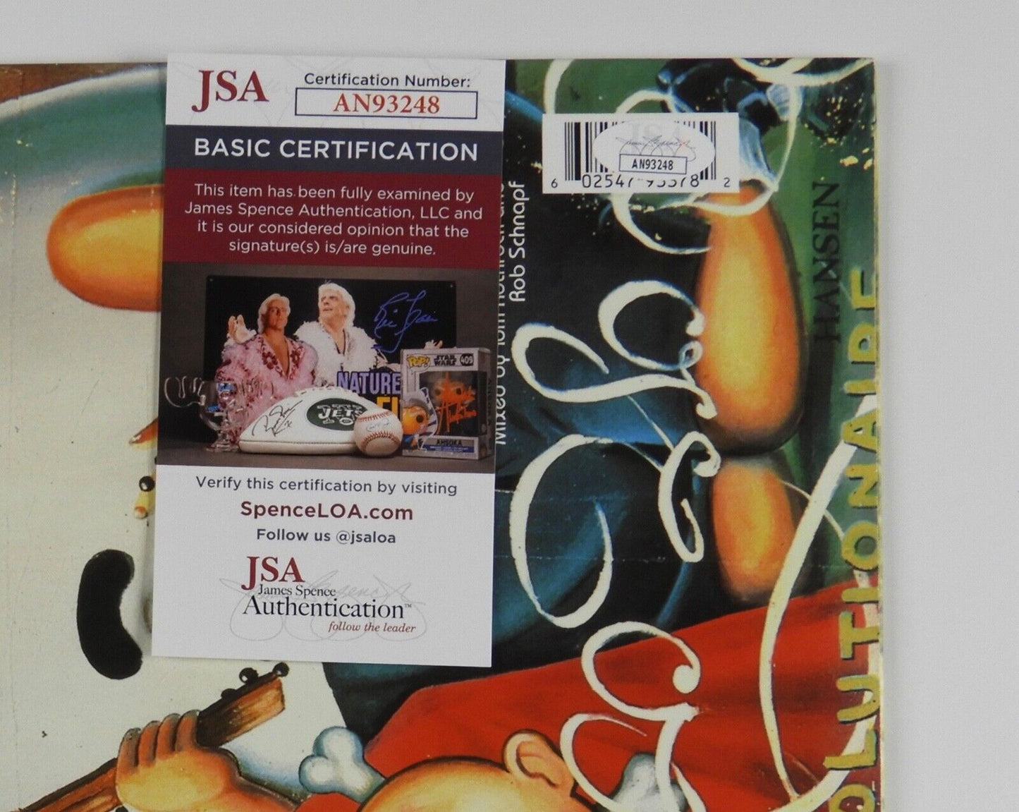 Beck Signed Autograph Album JSA Record Vinyl Odelay