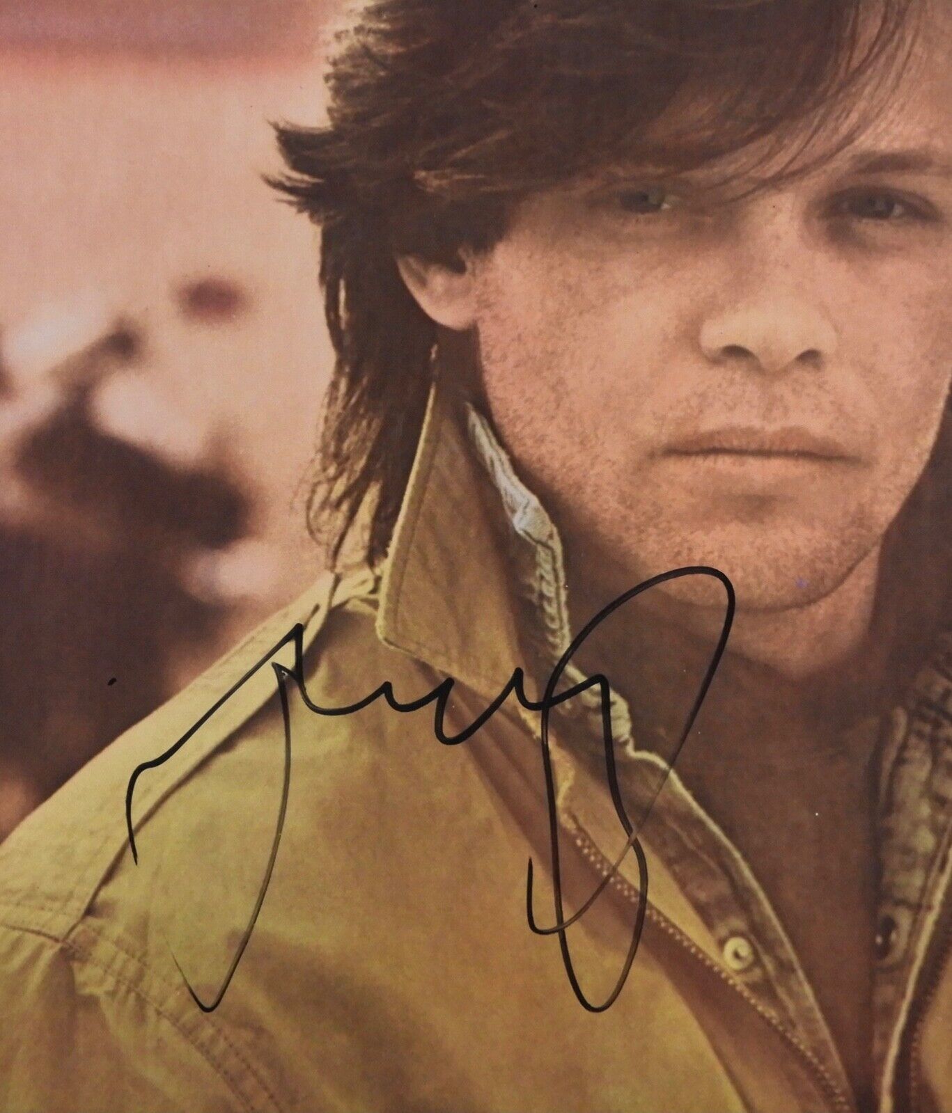 John Cougar Mellencamp JSA Signed Autograph Album Vinyl Record LP American Fool