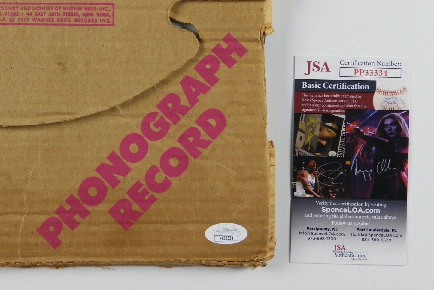 Alice Cooper JSA Signed Autograph Album Record LP Muscle Of Love