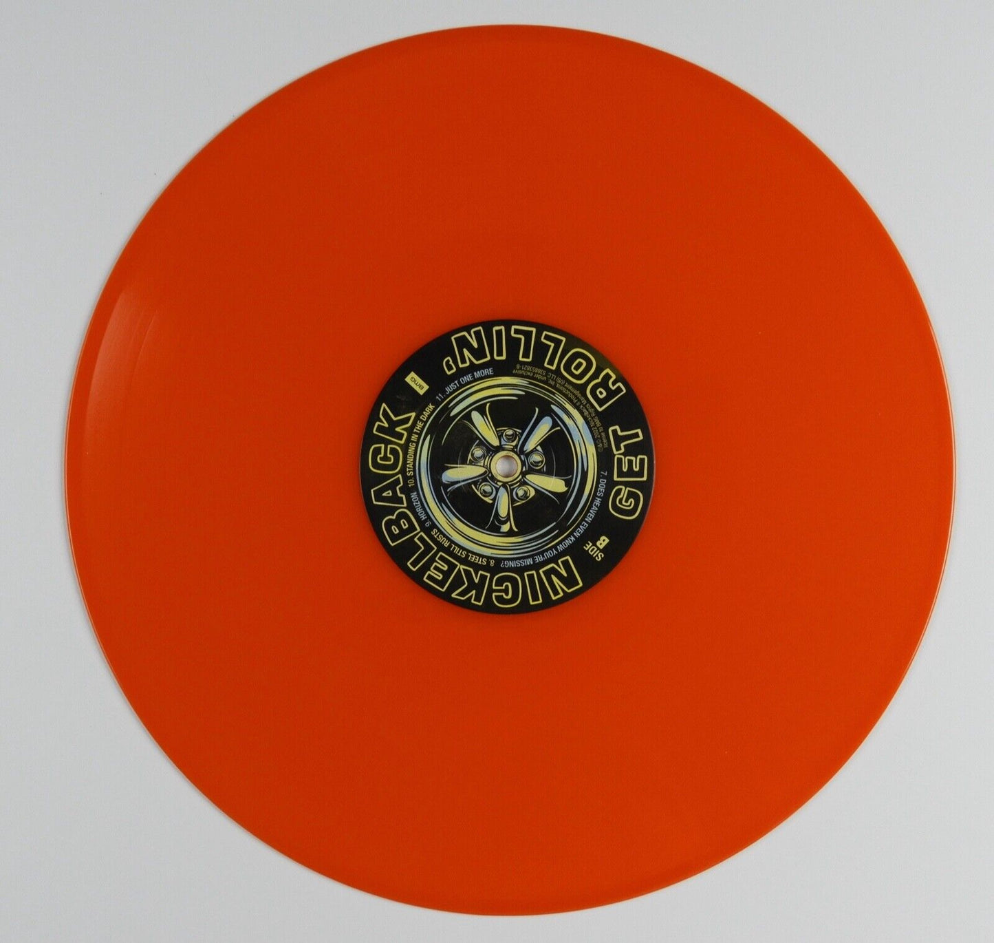 Nickelback JSA Fully Signed Autograph Album Insert Get Rollin'