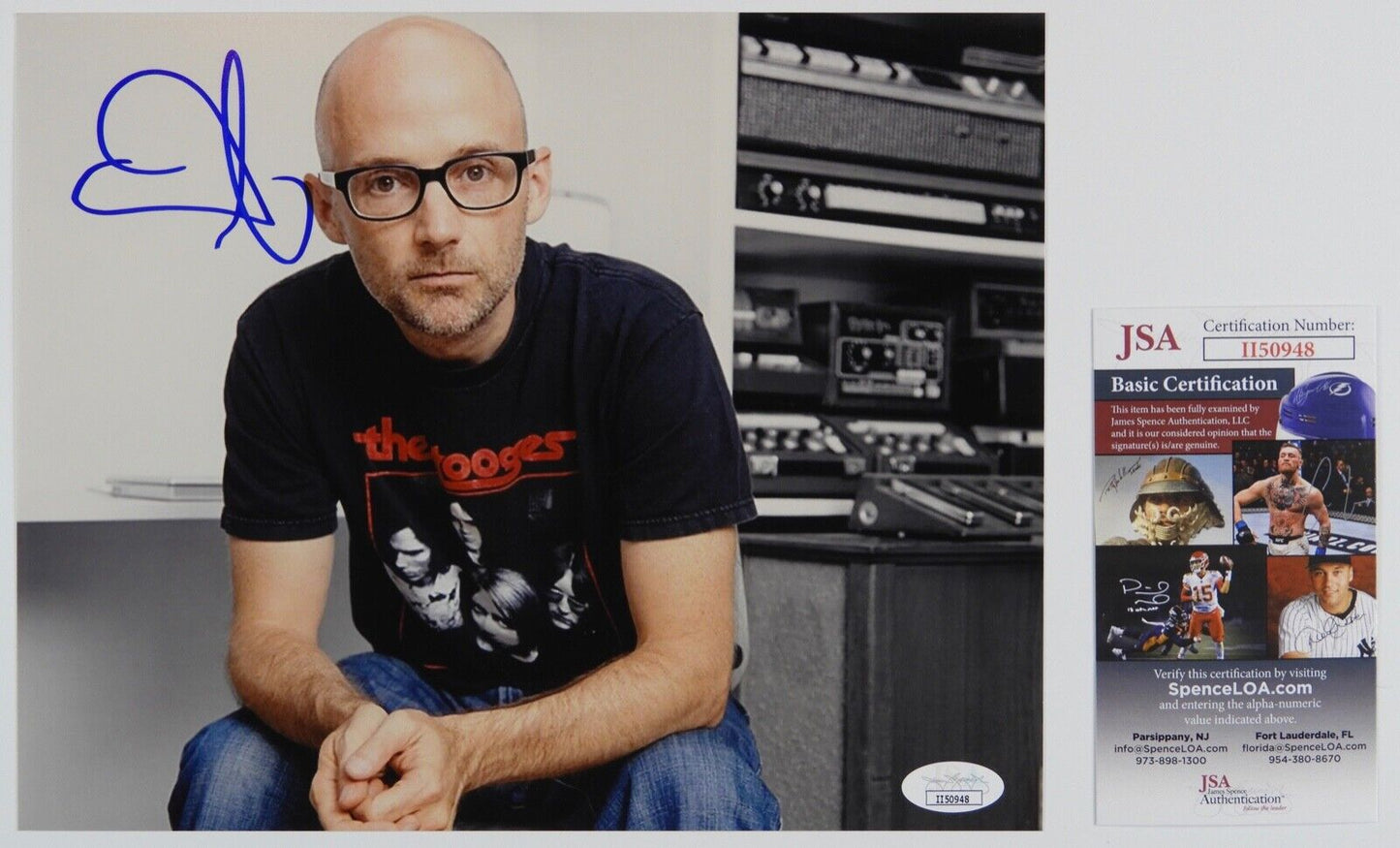 Moby Autograph JSA 8 x 10 Signed Photo DJ