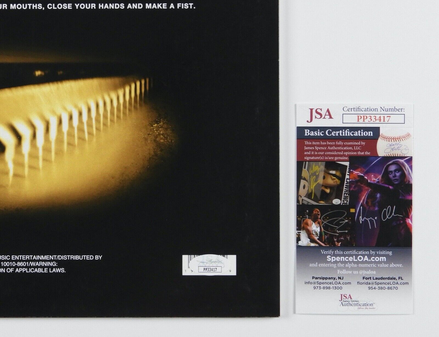 System Of A Down Shavo Odadjian JSA Signed Autograph Album Record LP Mezmekieze