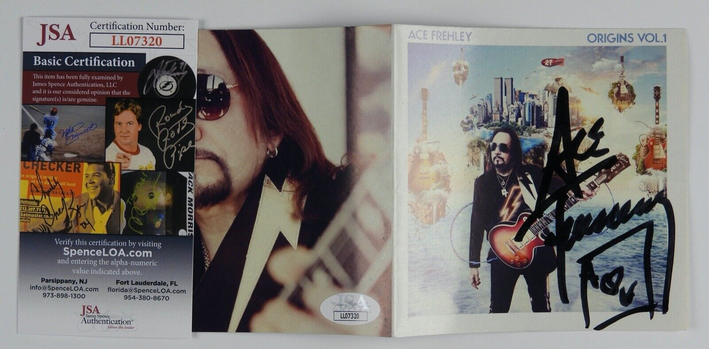 Ace Frehley JSA Signed Autograph CD Booklet Origins Vol 1 KISS