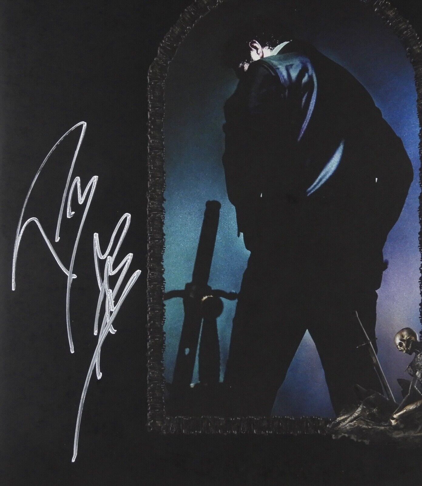 Post Malone JSA Signed Autograph Album Record Vinyl Hollywood's Bleeding