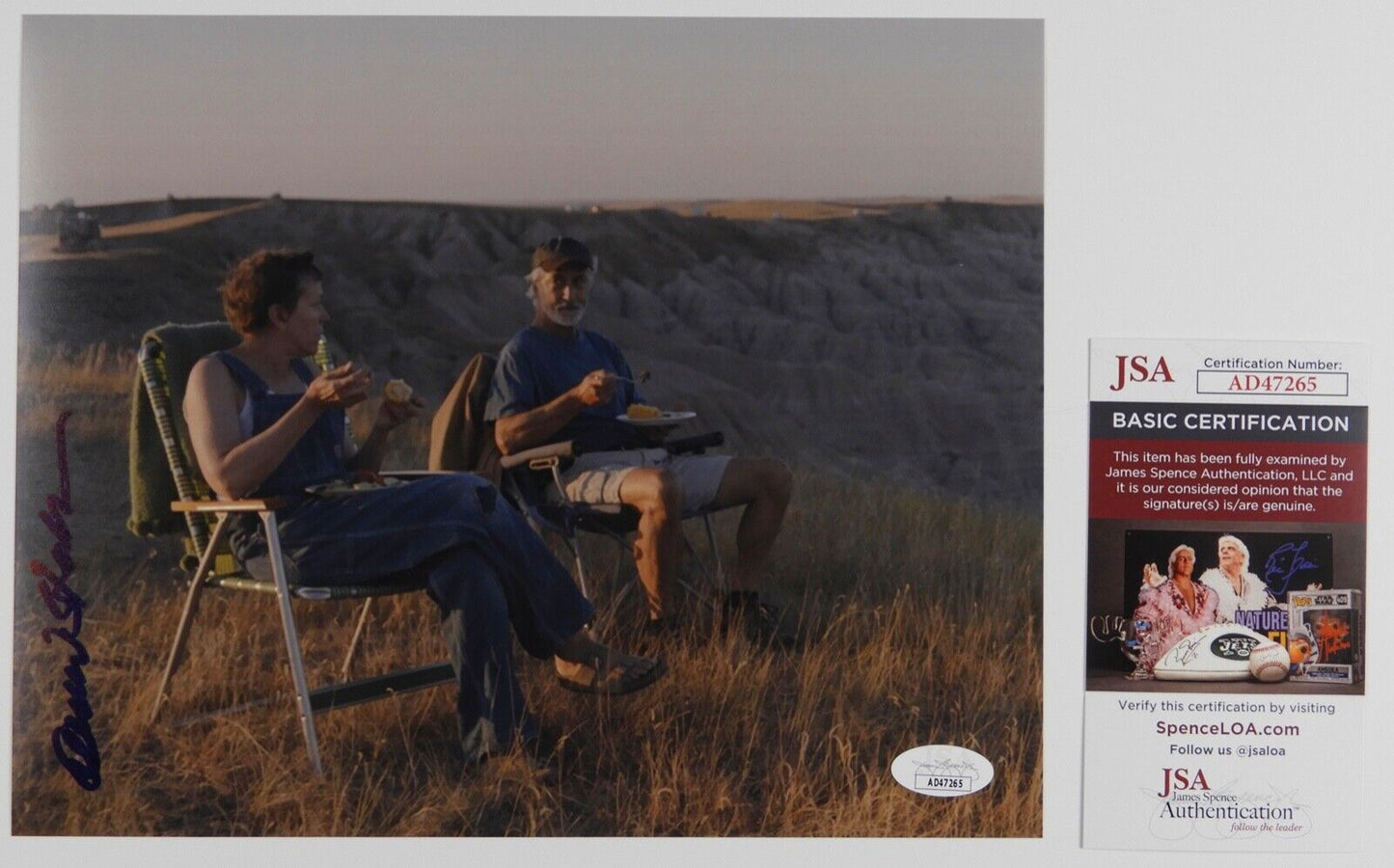 David Strathairn JSA Signed Autograph Photo 8 x 10