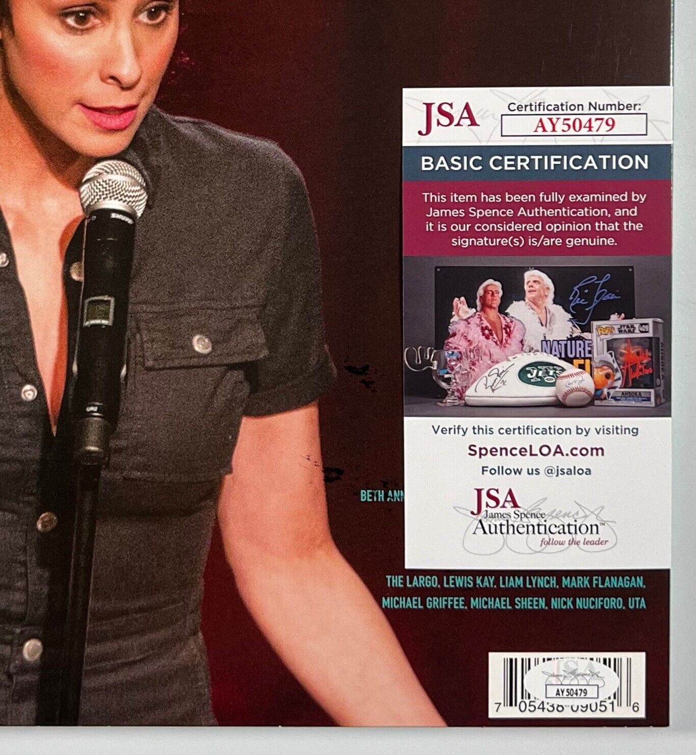 Sarah Silverman JSA Signed Autograph Record Album Vinyl A Speck Of Dust