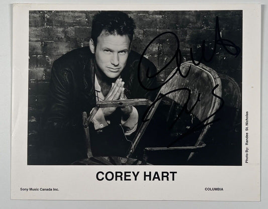 Corey Hart JSA Signed Autograph 8 x 10 photo