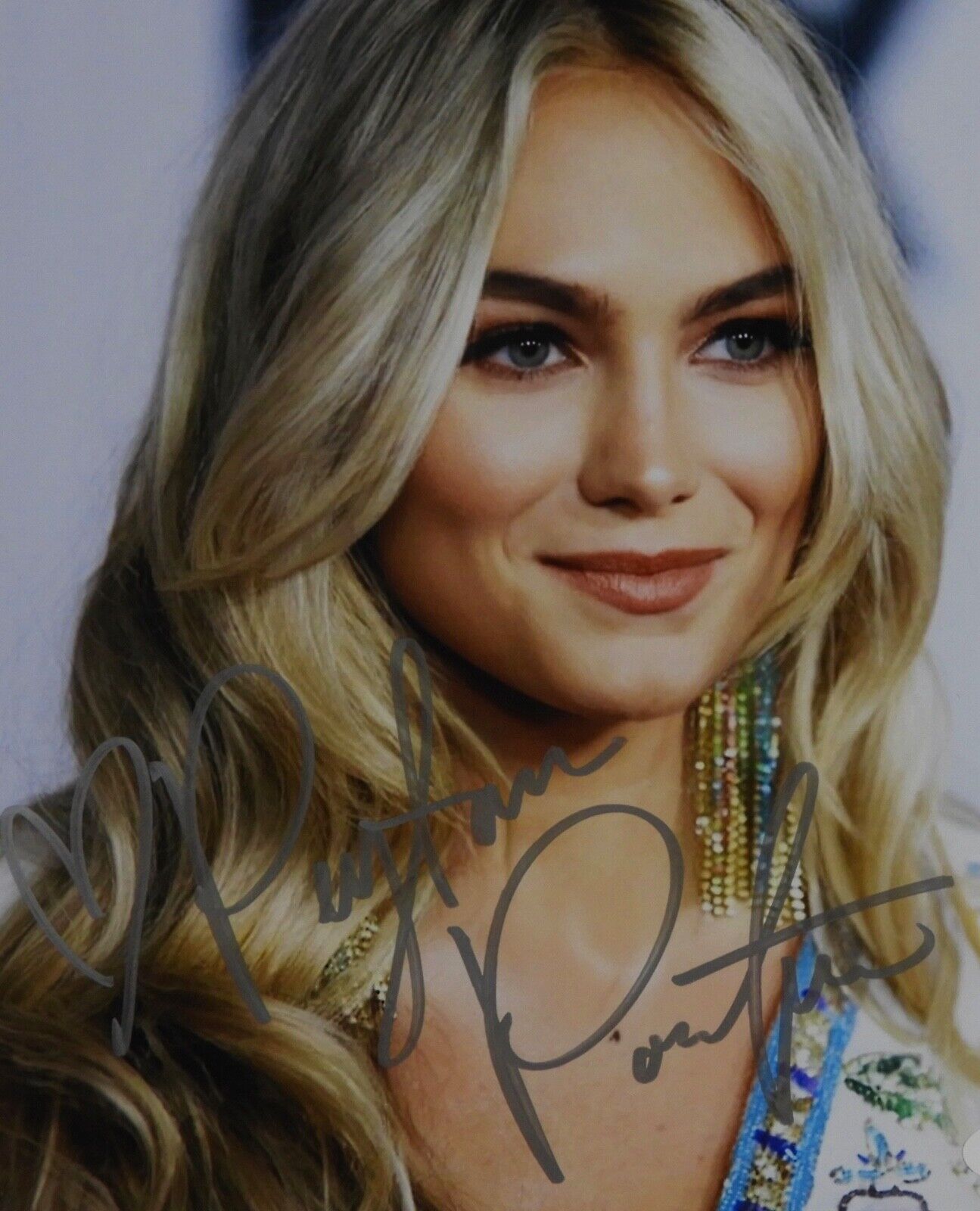 Peyton Porter JSA Signed Autograph 8 x 10 Photo Country Music Star