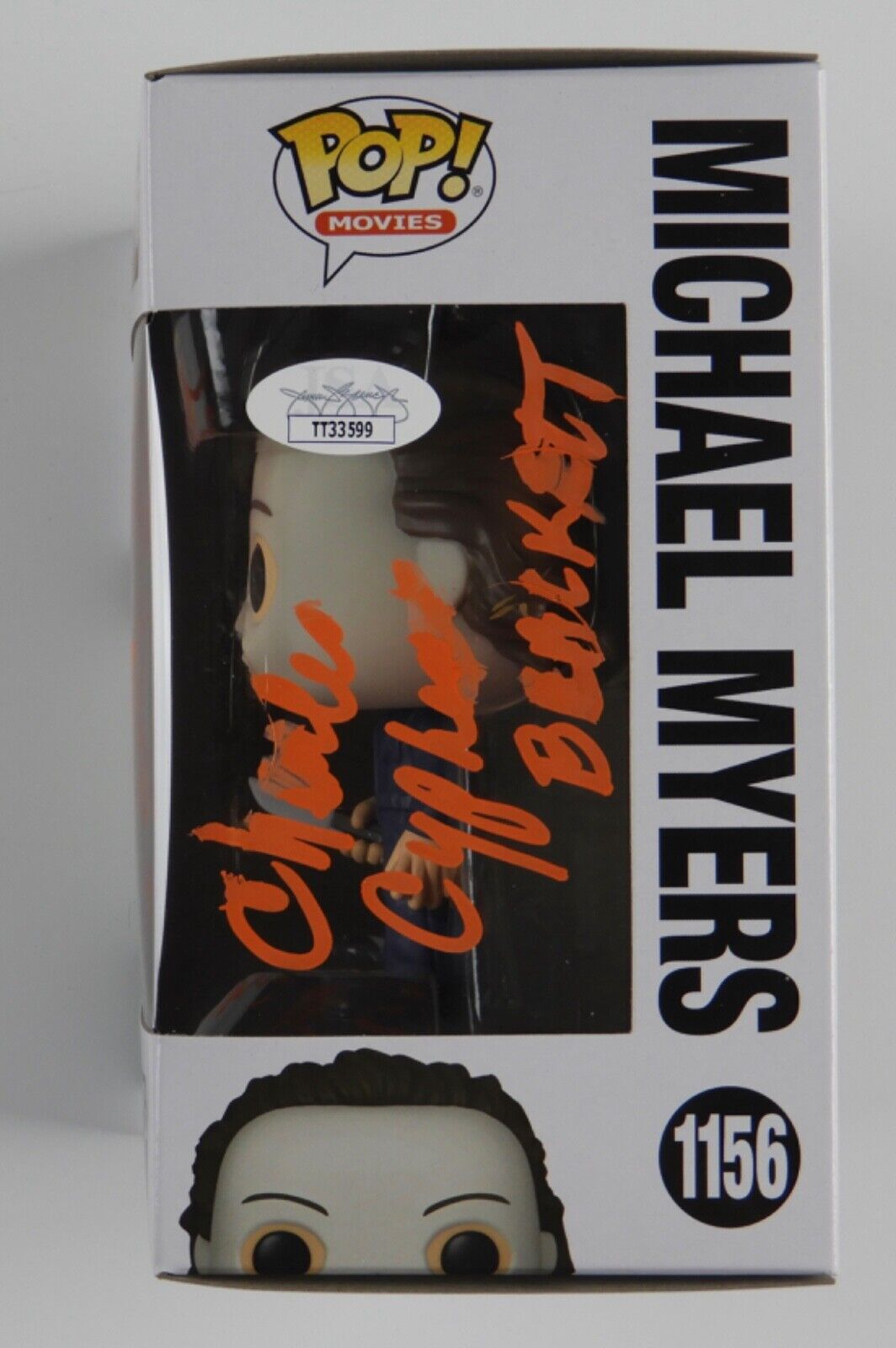 Malcom McDowell + JSA Signed Autograph Funko Pop Michael Myers Halloween 1156